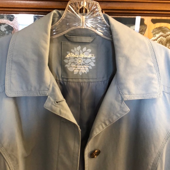 Eddie Bauer Trench Coat - Picture 2 of 7